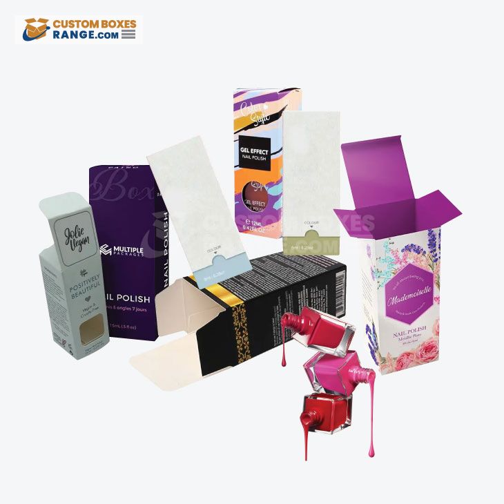 Custom nail polish boxes