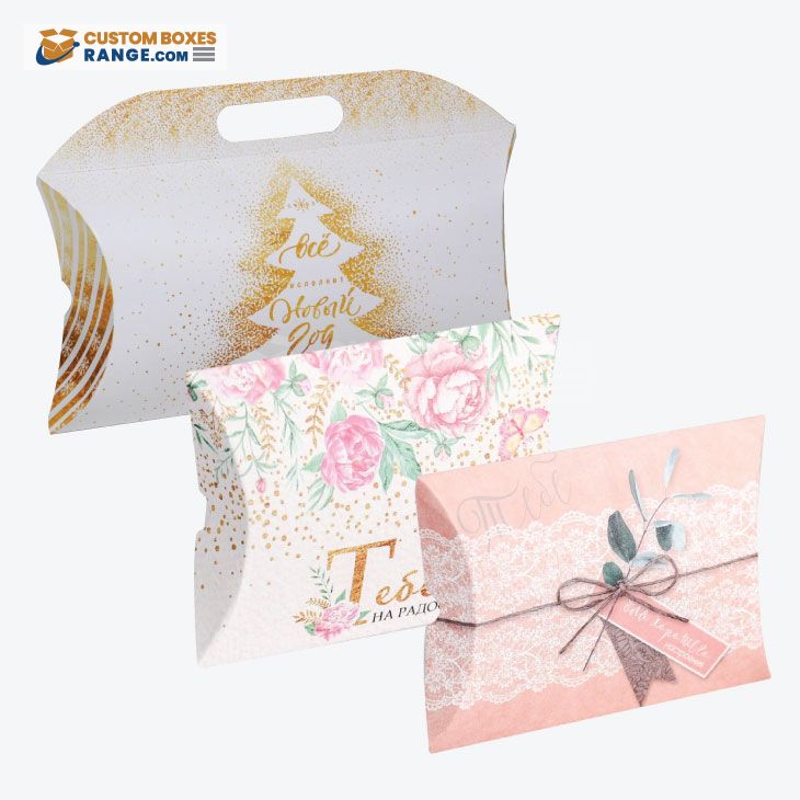 Custom pillow boxes