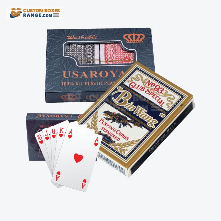 Custom playing card boxes