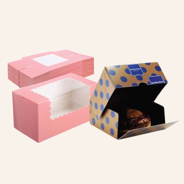 Custom printed bakery boxes