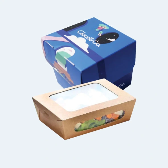 Custom printed cafe boxes