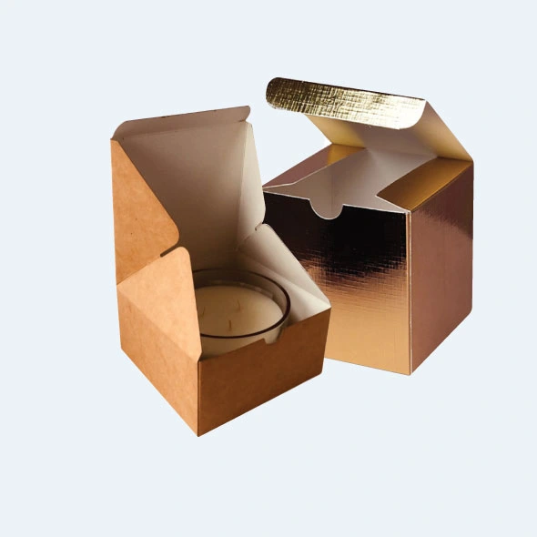 Custom printed candle boxes