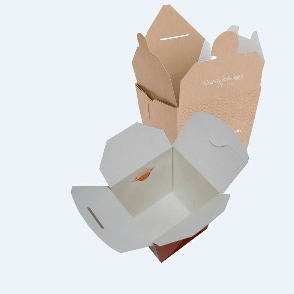 Custom printed chinese takeout boxes