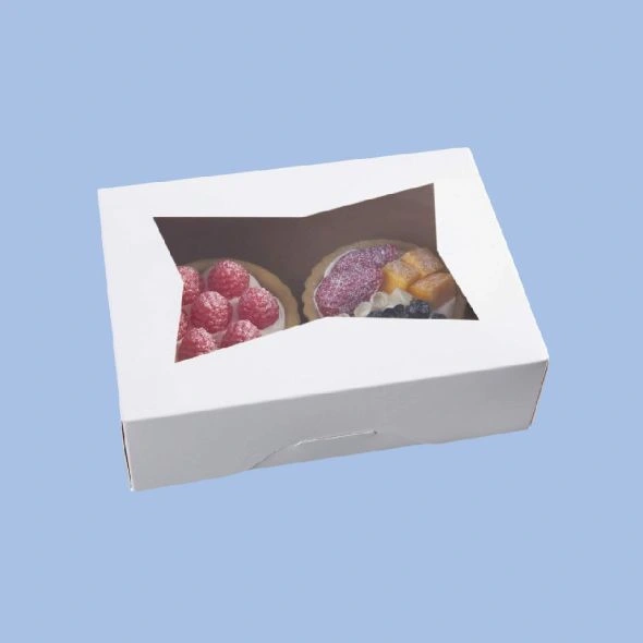 Custom printed cookie boxes with window