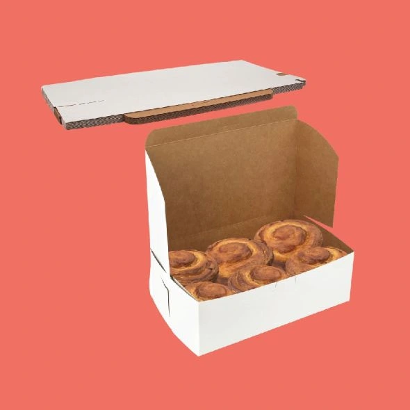 Custom printed cookie display cases