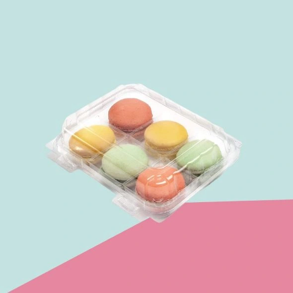Custom printed disposable cookie containers