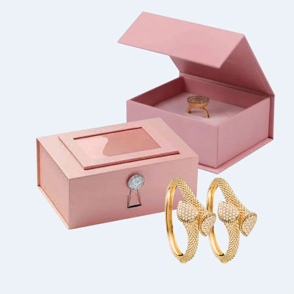 Custom printed earring boxes