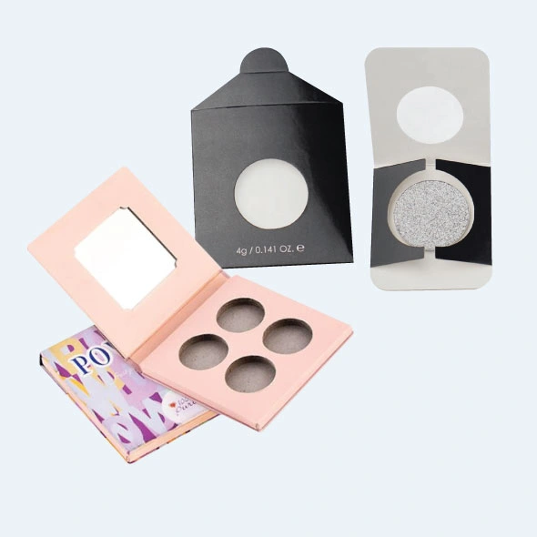 Custom printed eyeshadow boxes