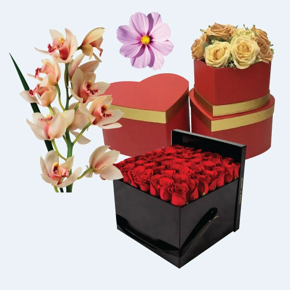 custom floral boxes