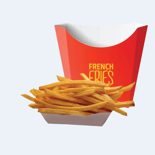 Custom printed french fry boxes