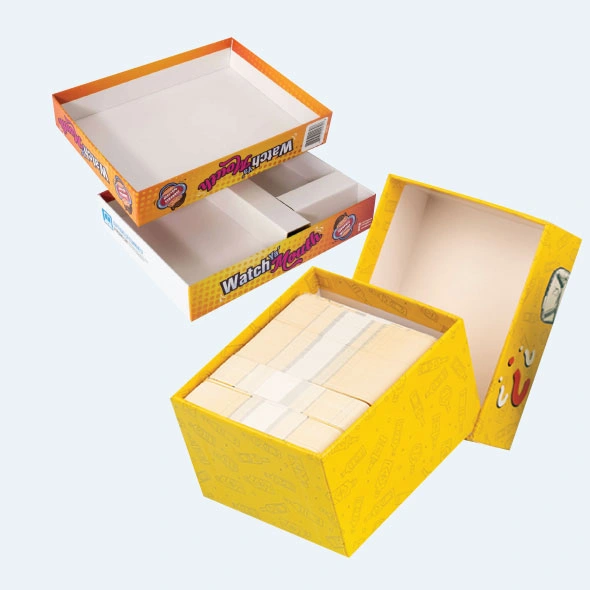 Custom printed game boxes