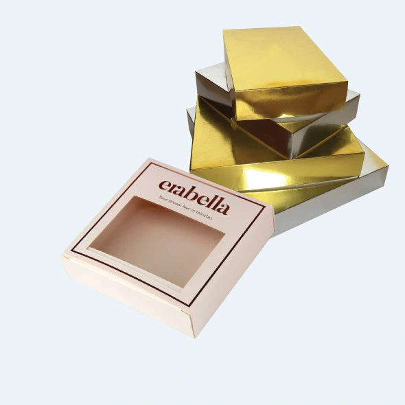 custom gold foil boxes