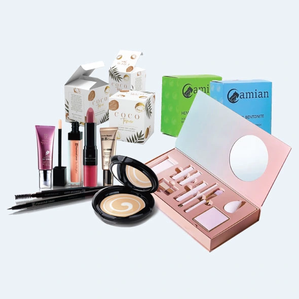 Custom printed makeup boxes