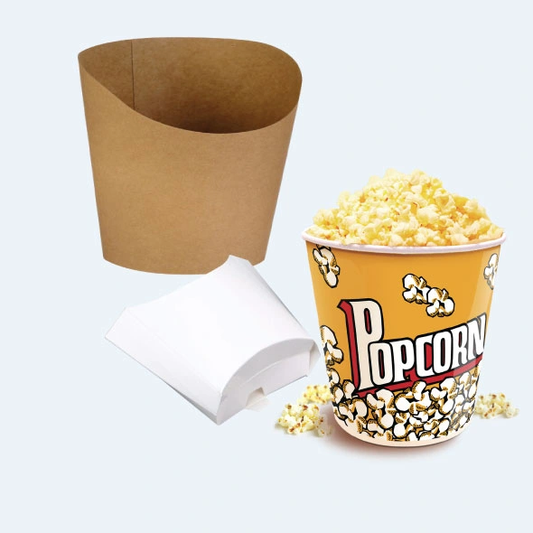 Custom printed popcorn boxes