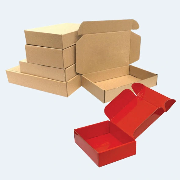 Custom printed postage boxes