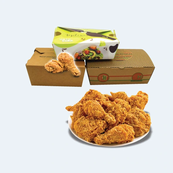 Custom printed take out boxes