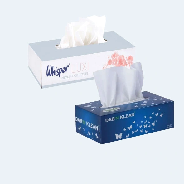 Custom printed tissue boxes