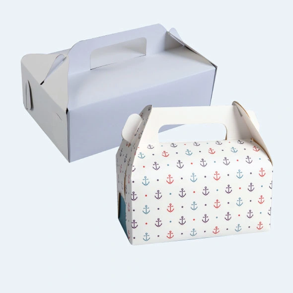 Custom printed tote boxes