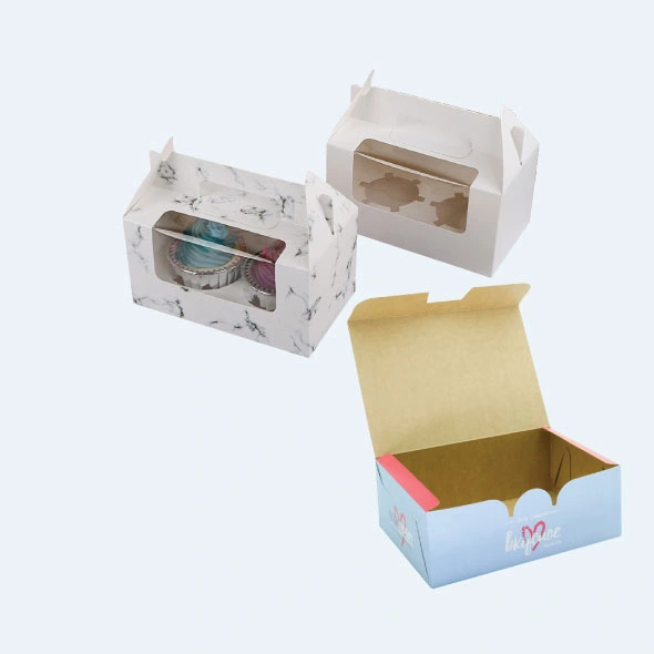 Custom printed treat boxes