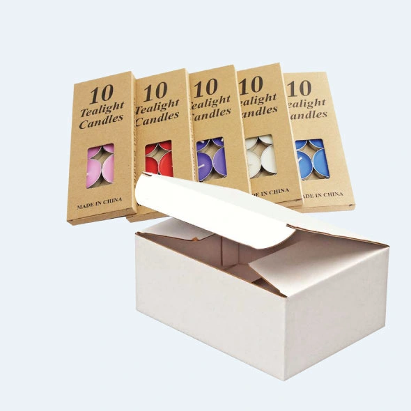 Custom printed tuck end boxes