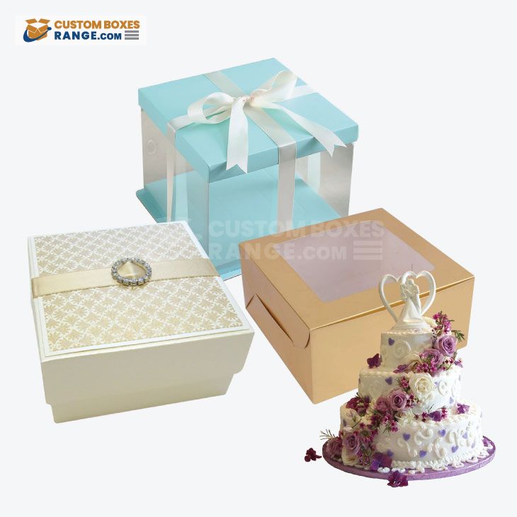 Custom wedding cake boxes