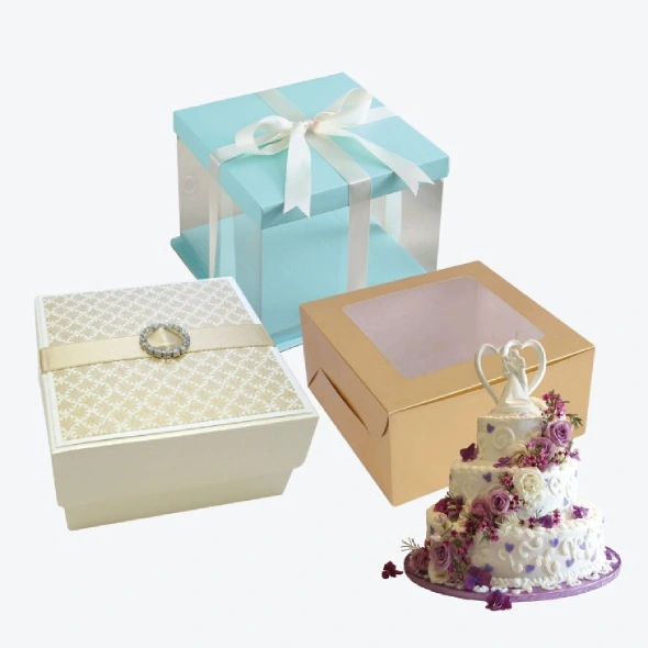 Custom Wedding Cake Boxes