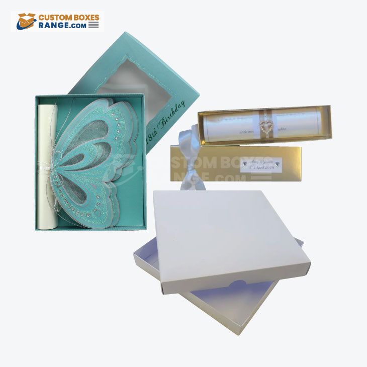 Custom wedding card boxes