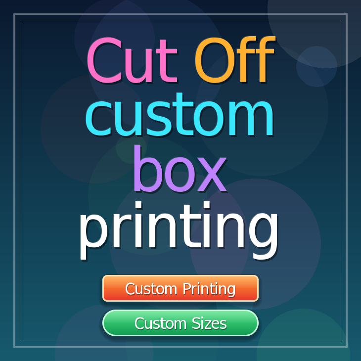 Cut Off custom box printing