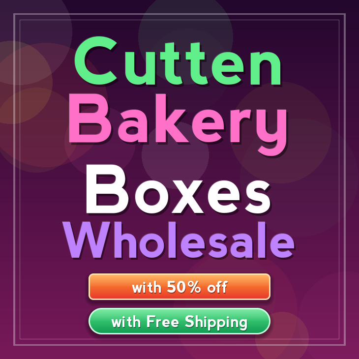 Cutten bakery boxes