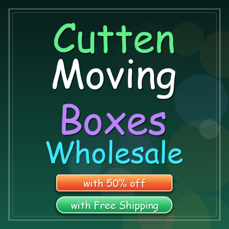 Cutten moving boxes