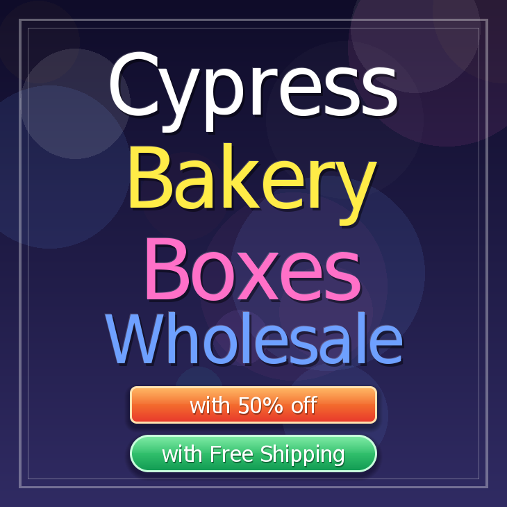 Cypress bakery boxes