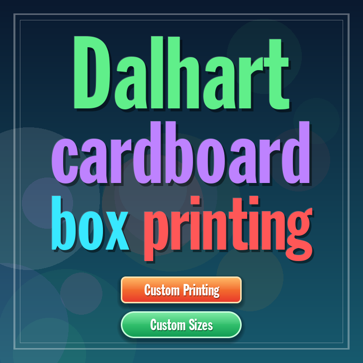 Dalhart cardboard box printing