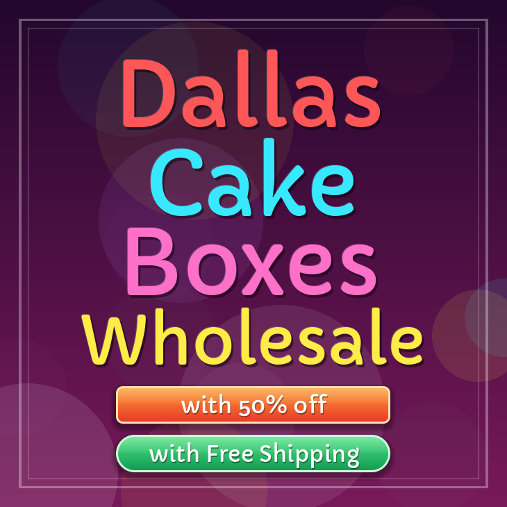 Dallas cake boxes