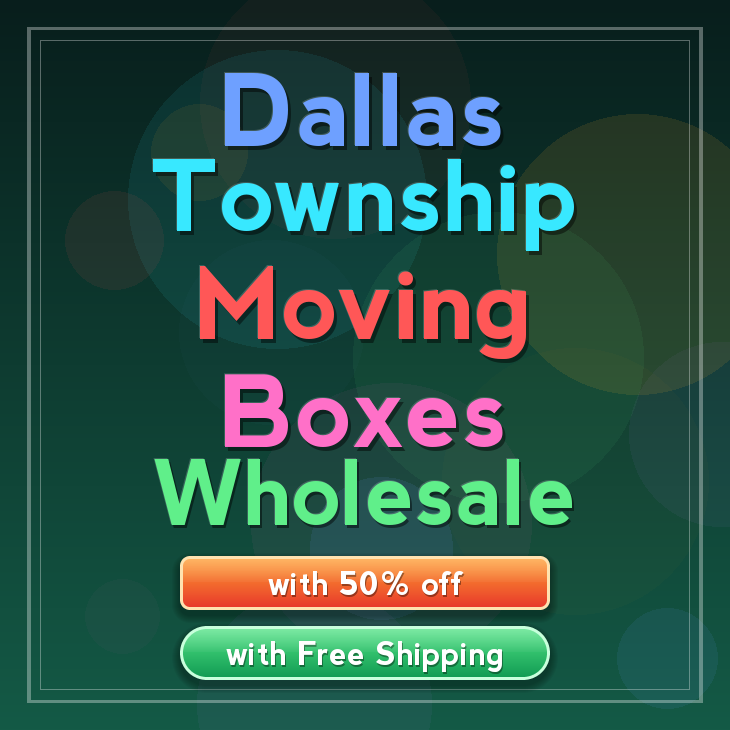 Dallas Township moving boxes