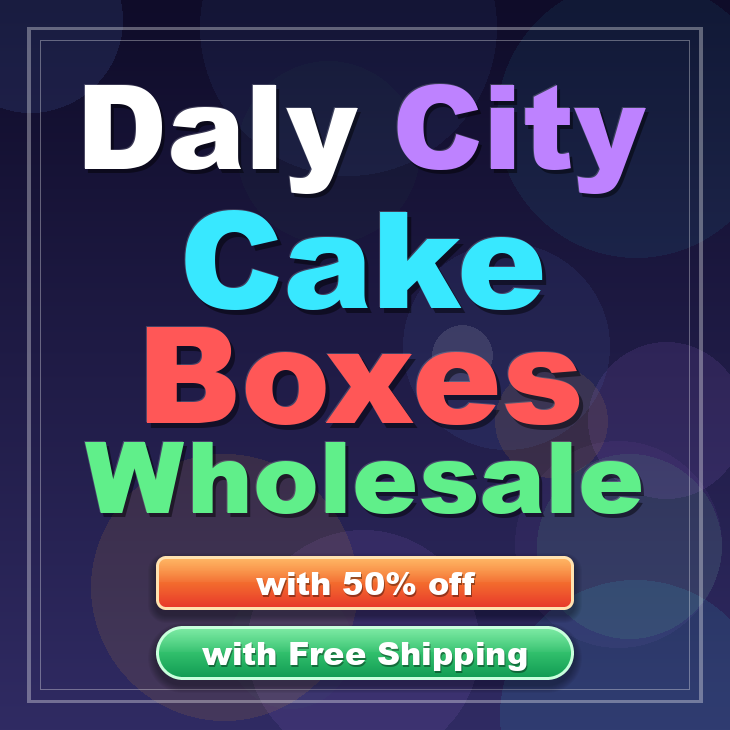 Daly City cake boxes