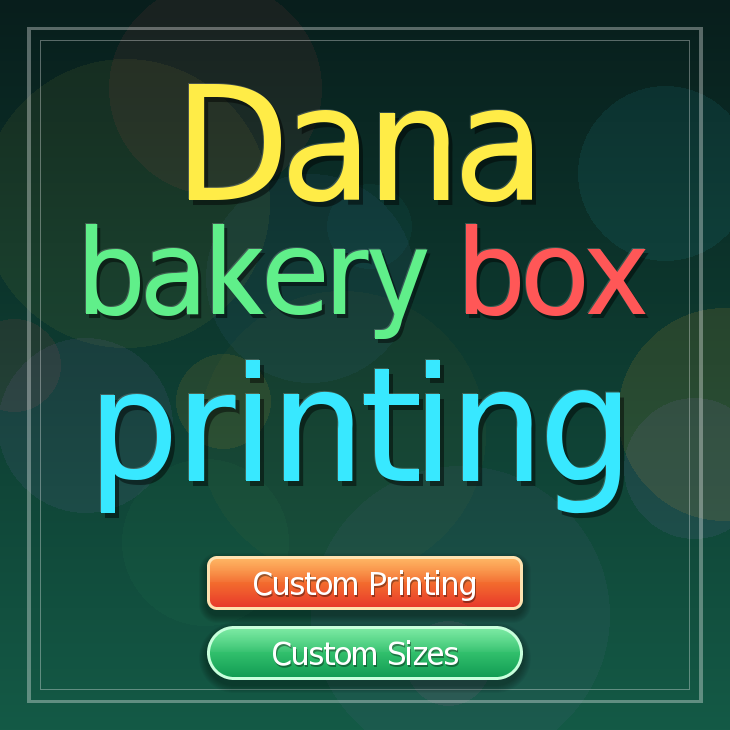 Dana bakery box printing