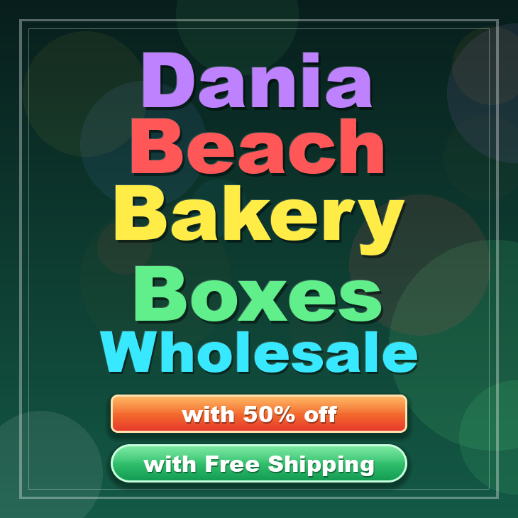 Dania Beach bakery boxes