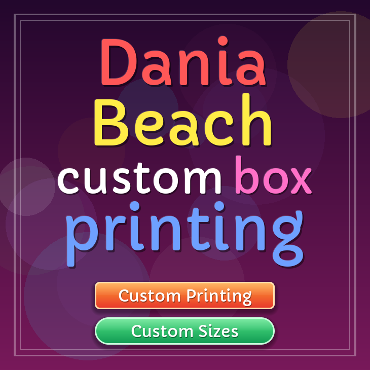 Dania Beach custom box printing