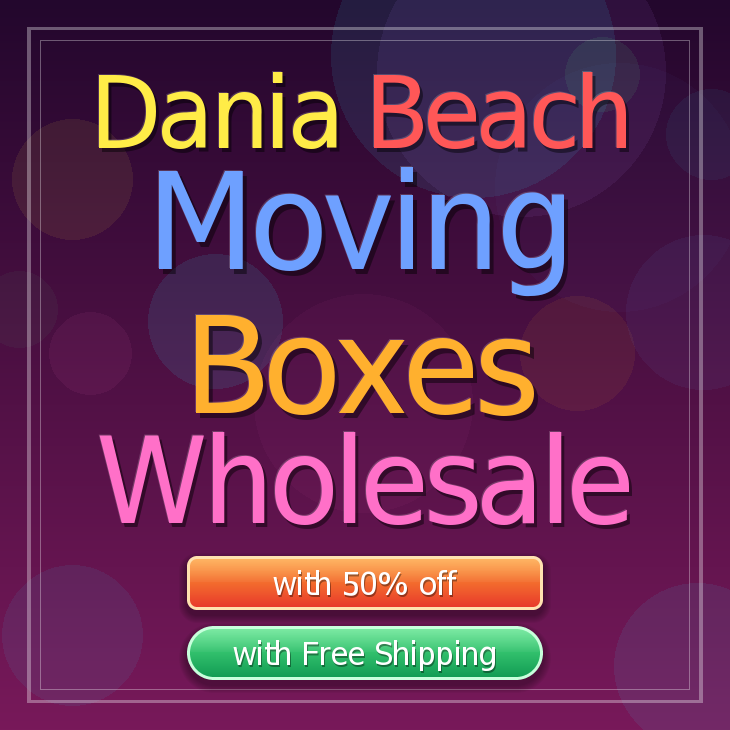 Dania Beach moving boxes