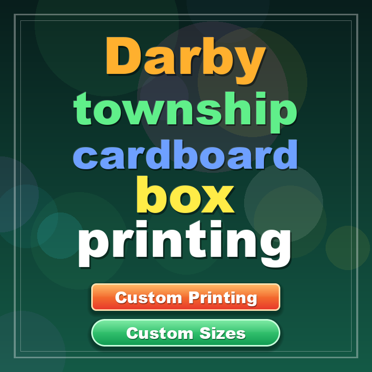 Darby township cardboard box printing