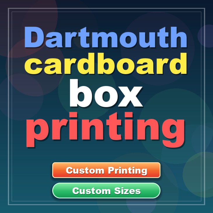 Dartmouth cardboard box printing