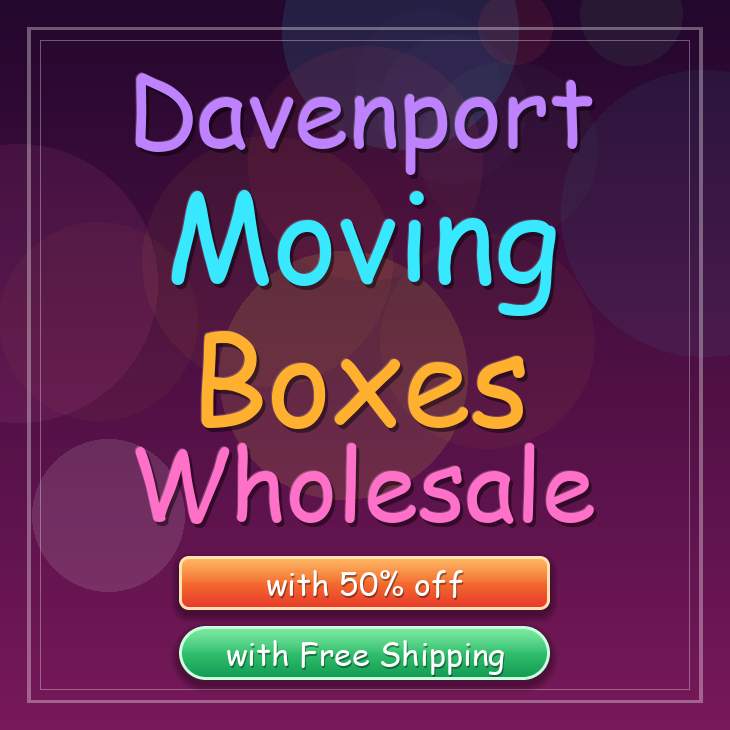 Davenport moving boxes