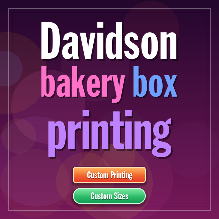 Davidson bakery box printing