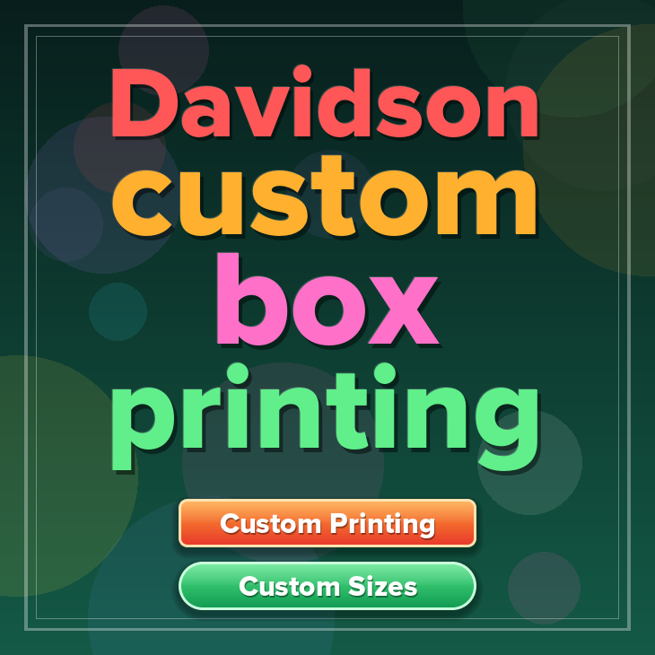 Davidson custom box printing