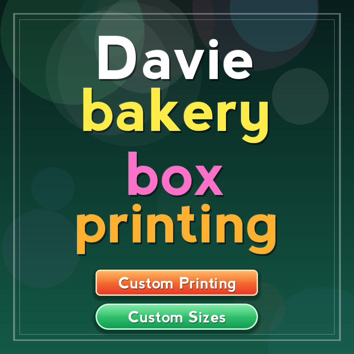 Davie bakery box printing