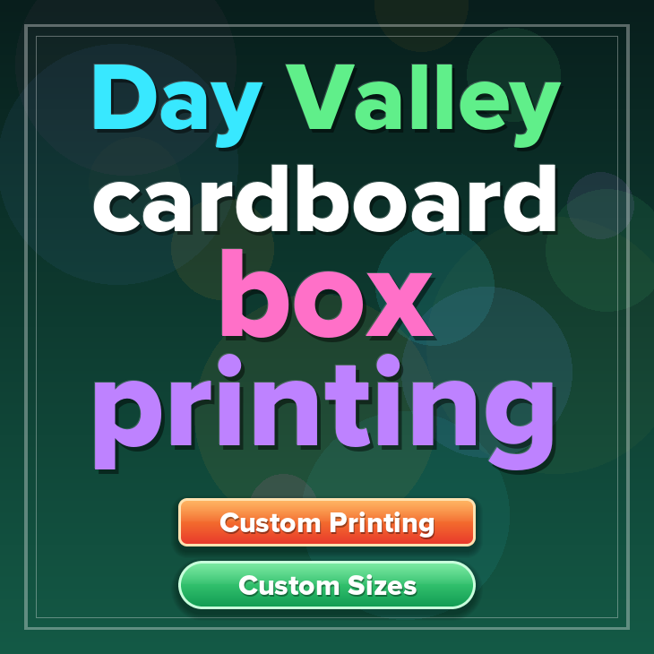 Day Valley cardboard box printing