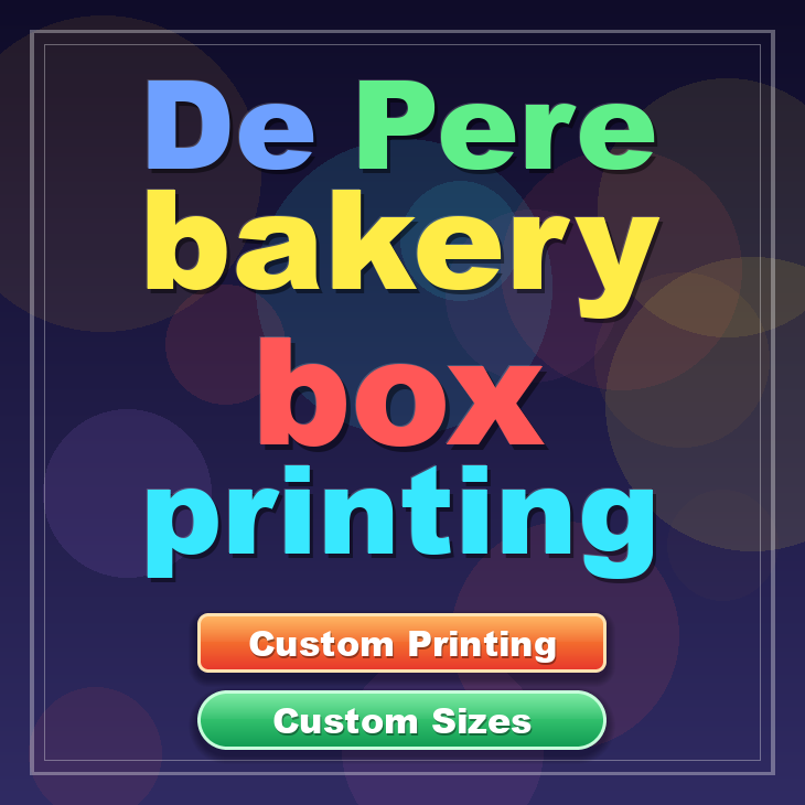 De Pere bakery box printing