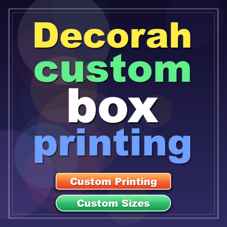 Decorah custom box printing