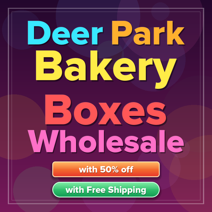 Deer Park bakery boxes