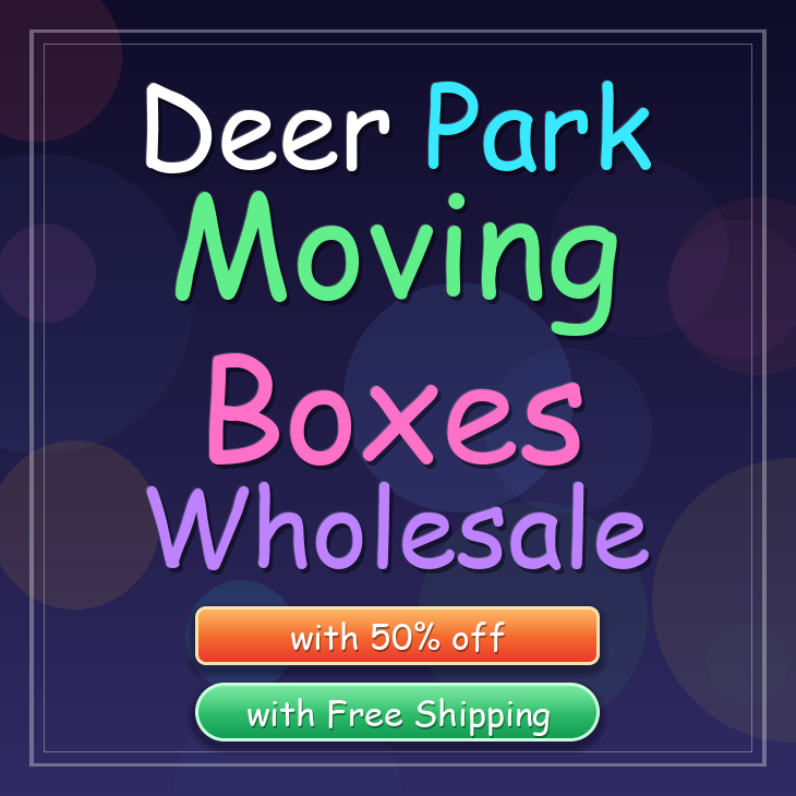 Deer Park moving boxes